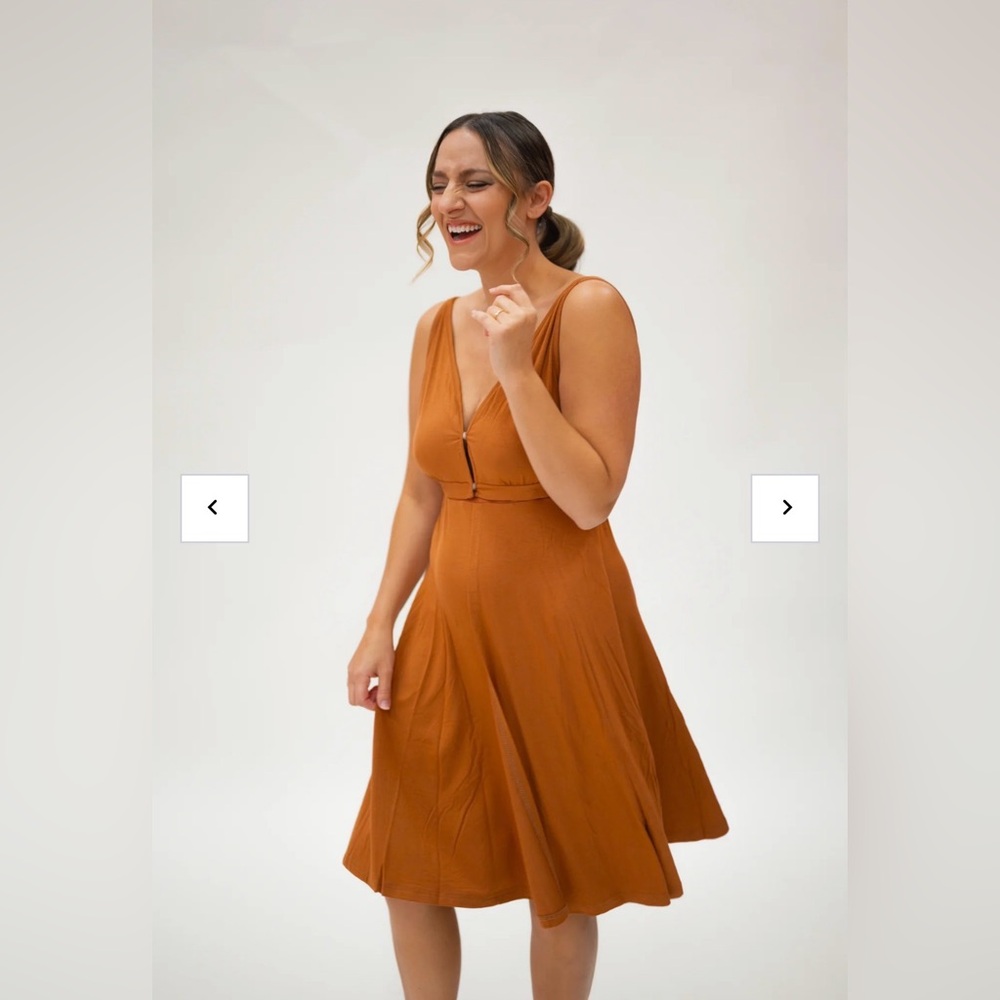 NWOT Lila Labor Wear in Juliet Burnt Orange Size Standard